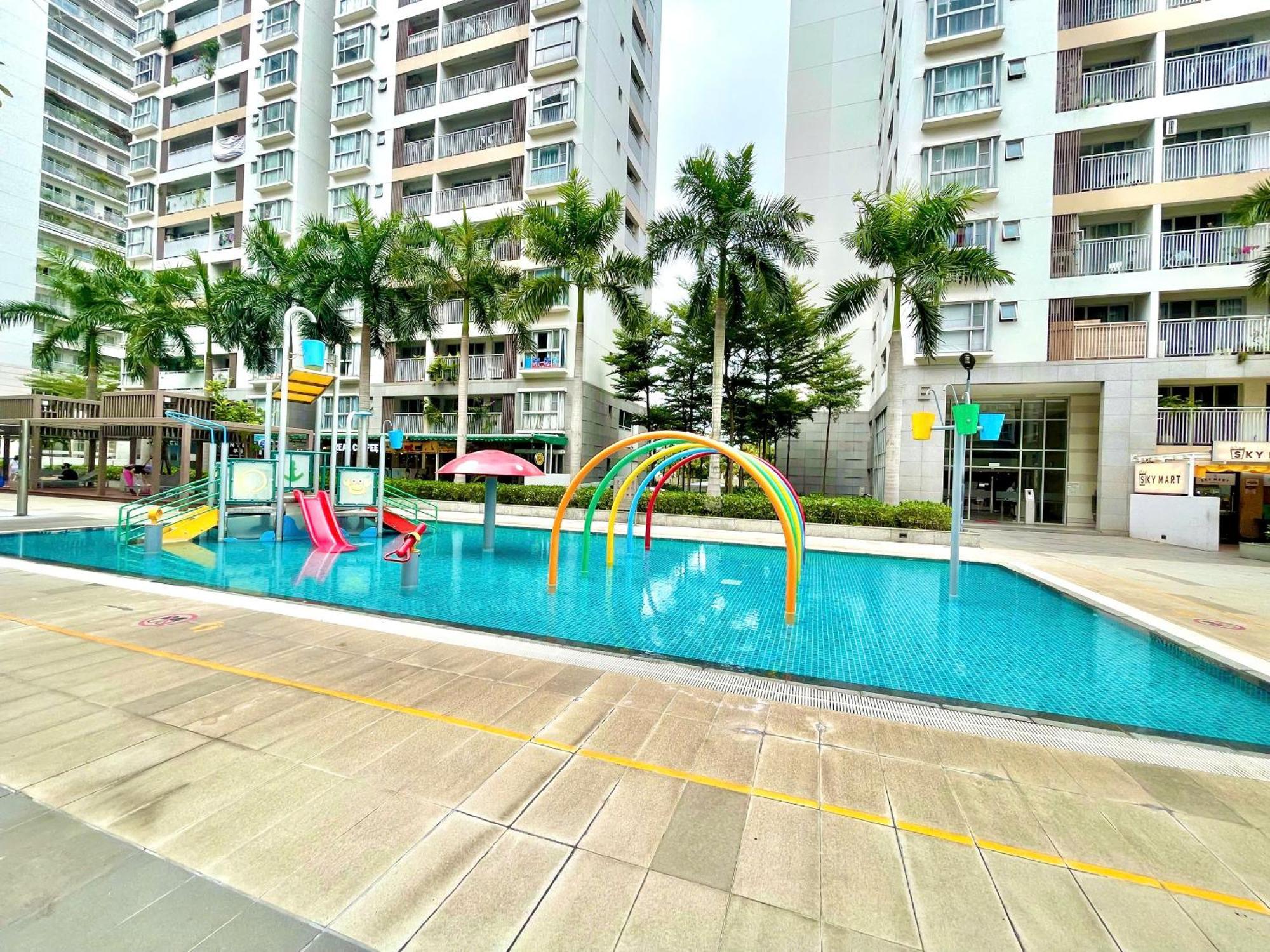 Secc Luxury 2-Br Apartment, Scenic Valley, Saigon Exhibition And Convention Center, Fv Hospital, Phu My Hung District 7 Ho Chi Minh-Byen Eksteriør billede